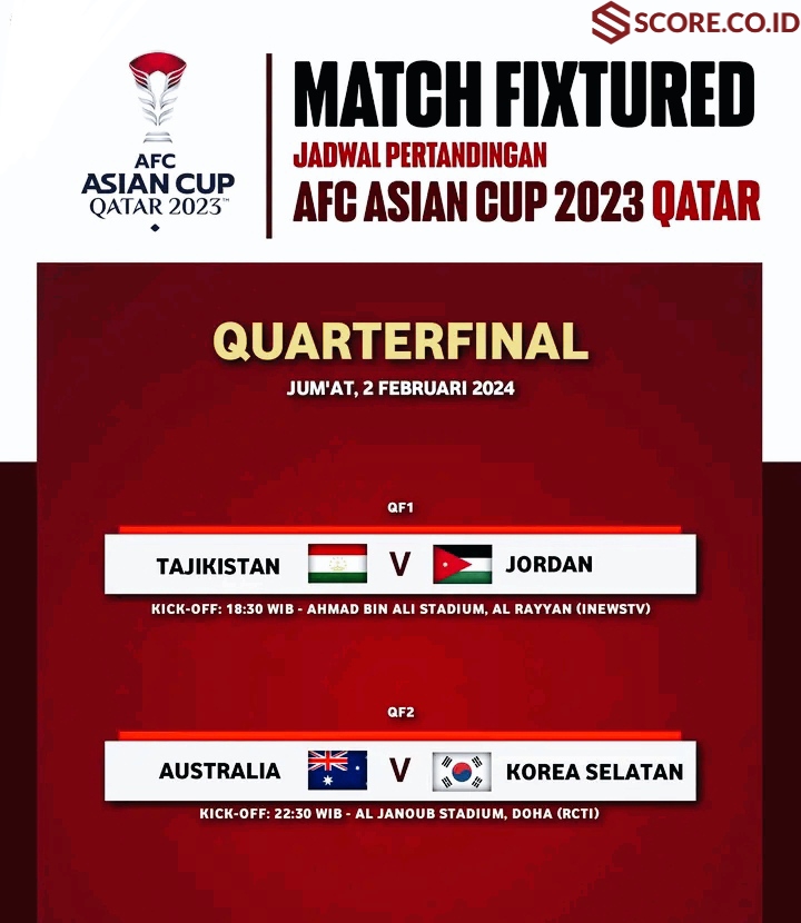 Jadwal AFC U17 Asian Cup 2023